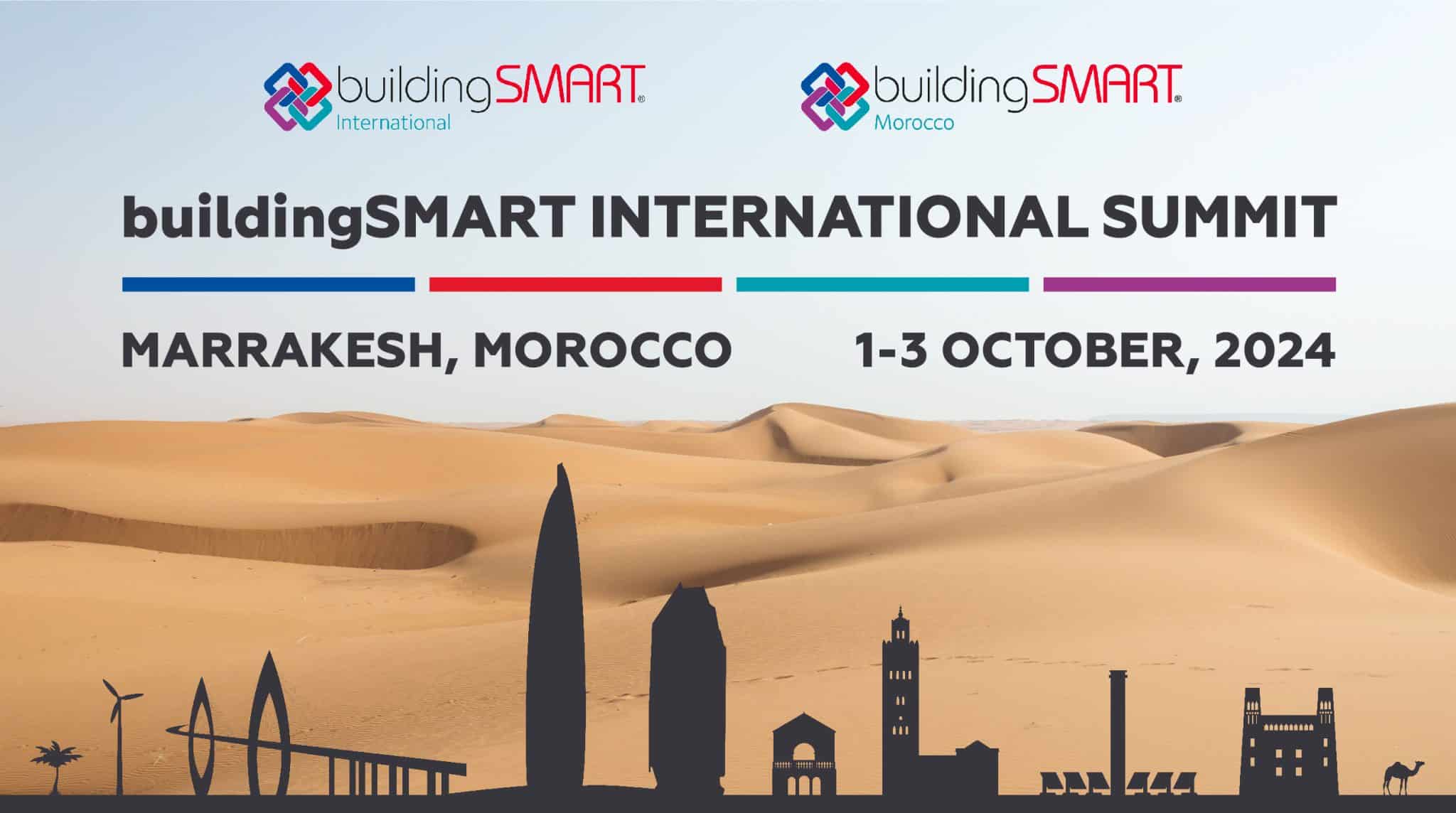 Sommet international buildingSMART – Marrakech 1-3 octobre 2024